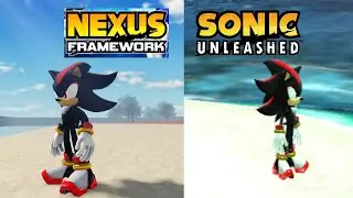 Comparing Nexus Framework (Roblox Fangame) with Sonic Unleashed