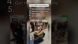 Top 5 NPC interactions #npc