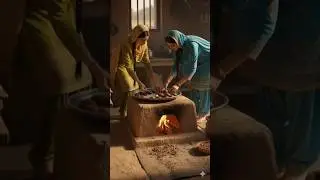 Village Chocolate Biscuit Making by Punjabi Women | No Machine | Desi Style#shorts #viral 😋