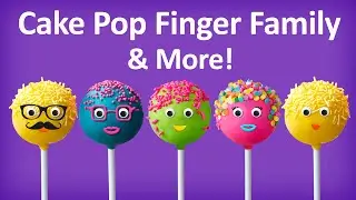 Cake Pop Finger Family Collection | Top 10 Finger Family Collection | Finger Family Songs