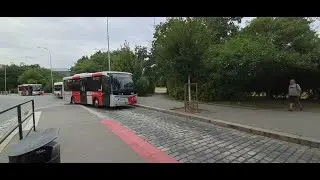 Linka 108 v úseku Dejvická 