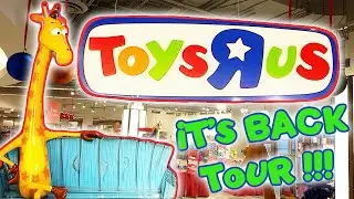 IT'S BACK !!!  Toys R US TOUR WALK THROUGH THRU