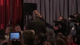 Theresa May heckled at Welsh Conservatives conference