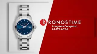 Longines Conquest L3.377.4.97.6 (L33774976) обзор часов - KronosTime.RU