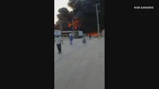 Eyewitness recounts moments after horrific plane crash in Louisville