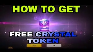 How to get crystal token get free on free fire