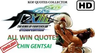 The King of Fighters XIII - Chin Gentsai All Win Quotes (English) Steam & PS3