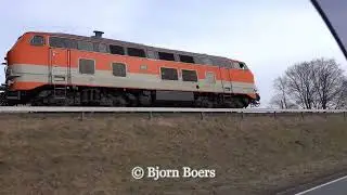 Fahrt entlang DB 218 137 an ihre grenze nach Winterberg