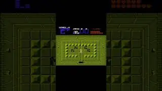 Link collecting the #triforce in #zelda #nes