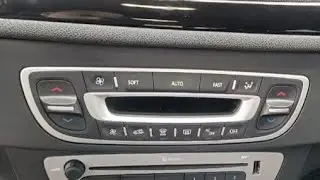 Як зняти блок управління кліматом Рено Меган/Renault Megane 3