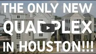 HOUSE HACKING HOUSTON: FULL TOUR of a Brand New Modern 4-Plex Investment Property!