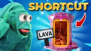 SECRET SHORTCUT to LAVA MAP (Animal Company VR)