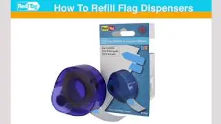 How to refill your Redi-Tag&reg; page flag roll dispensers