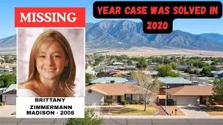 Solved:Madison 2008,  Brittany Zimmermann  cold case the arrest shocks community