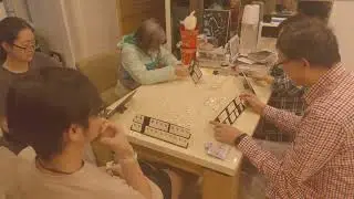 Asian Daddy Says Beginner Luck After Winning Three Times Straight Russian Board Game Plane Special M