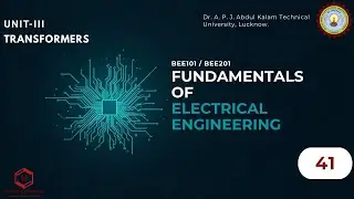 FEE41: Practical Transformer &ndash; Effect of Winding Resistance & Leakage Reactance | FEE Lecture