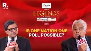 Harish Salve-Arnab On Legends: 'Is One Nation One Poll Possible?', Harish Salve Explains