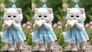 बिल्ली डांस Cutest Cat videos funny dance🤣💃Videos for cats #funny #dancingcat #cat Meow dancing cat 