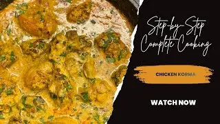 Chicken Korma/Purani Delhi Style Chicken Korma/Muglai Chicken Korma/शाही चिकन कोरमा/क्रीमीचिकन कोरमा