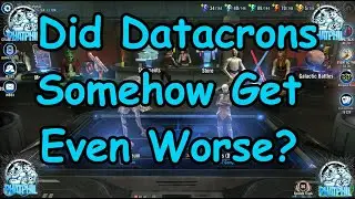 Massive Update to Datacrons - CG Being Silent on the Worst of It?