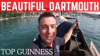 S2 EP52 Sailing Around The UK. Dolphins & Top Guinness In The Beautiful River Dartmouth. Paradise.