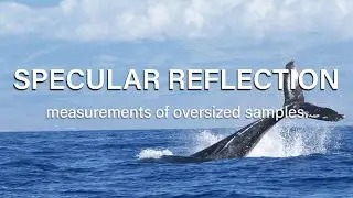 Making IR specular reflection measurements of oversized samples
