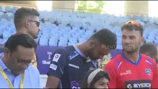 Saurashtra premier league on the format of IPL has started in Khandheri stadium in Rajkot - Gujarat