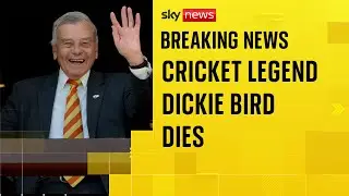 Cricket icon Dickie Bird dies aged 92