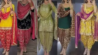 most beautiful dhoti dress for girls //stylish dhoti suit /party wear dhoti suit designs for women 🔥