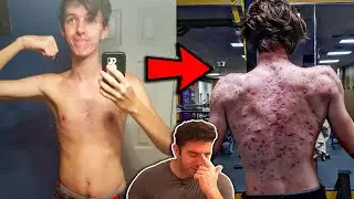 He's PRETENDING To Be On Steroids!? The Fitness Industry's First Fake, Fake Natty