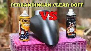 Bagus mana? PERBANDINGAN CLEAR DOFF DITON PREMIUM VS SAMURAI PAINT..