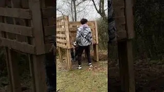 Poulailler 🐓 Chicken coop #bricolage #poulailler #poules #construction #constructionlife