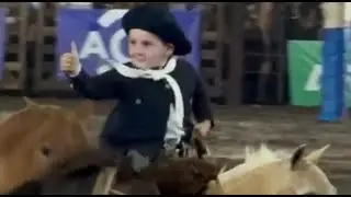INDALECIO CASAS DE 3 A&Ntilde;OS, DESFIL&Oacute; EN JES&Uacute;S MAR&Iacute;A 2026 | Es de Areco lleva la tradici&oacute;n en la sangre