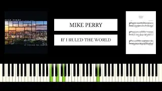 Mike Perry, Mila Josef - If I Ruled The World (BEST PIANO TUTORIAL & COVER)