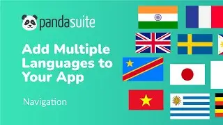 Add Multiple Languages to Your App | PandaSuite Tutorial