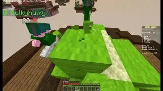 Hypixel Bedwars 198: 4s 4 Min Win 1-5-1