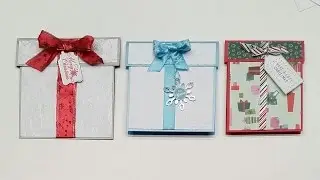 Gift Shaped Greeting Card - Tutorial