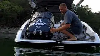 Instructions for the Fatsac Transom Bag for Yamaha Boats