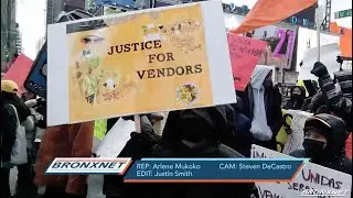 Street Vendors Rally for State Legislation ~ BronxNet