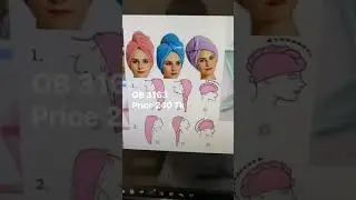 Quick Hair Drying Towel (OB 3163)