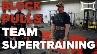 Block Pulls with Team Super Training