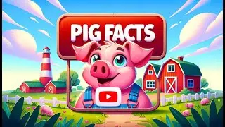 10 Fun Facts About Pigs #learn #animals #kids