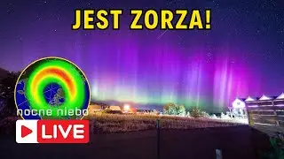 Jest zorza polarna - Poznań widzi! - Nocne Niebo Live