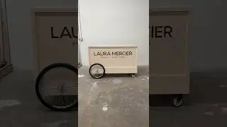 Building a Collapsible Custom Cart for Laura Mercier | Event Display Build