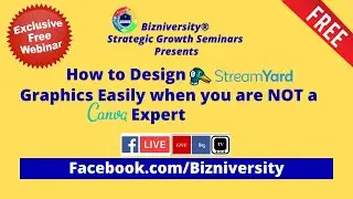 How to Design StreamYard Graphics Easily when you are NOT a Canva Expert