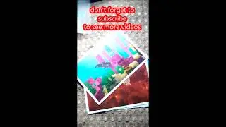 MINECRAFT - treasure sticker album - opening trading cards #short