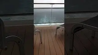 It's snowing on our cruise