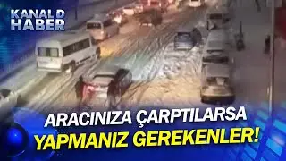 Hasarı Kim Ödeyecek? Karda Arabanıza Çarpıp Kaçmışlarsa...