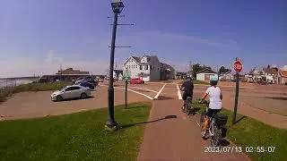 Biking the Confederation Trail - Summerside, P.E.I.
