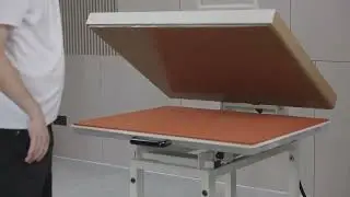 32&Prime;x40&Prime; Large Format Clamshell Heat Press with Slide Out Drawer(220V,8000W,No Plug)